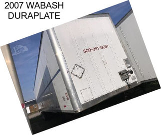 2007 WABASH DURAPLATE