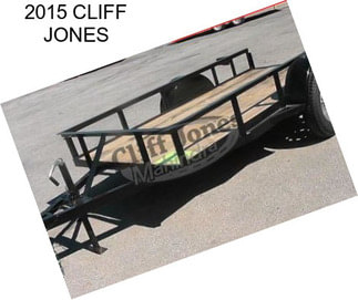 2015 CLIFF JONES