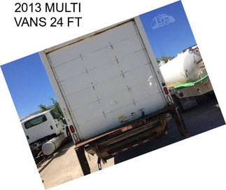 2013 MULTI VANS 24 FT