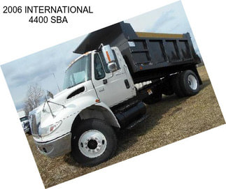 2006 INTERNATIONAL 4400 SBA