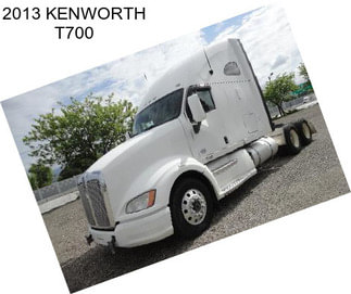 2013 KENWORTH T700