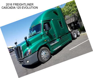 2016 FREIGHTLINER CASCADIA 125 EVOLUTION