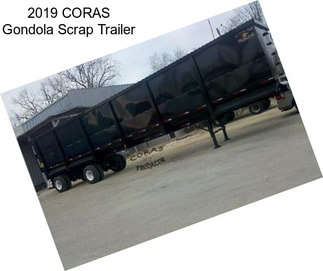 2019 CORAS Gondola Scrap Trailer