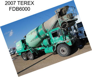 2007 TEREX FDB6000