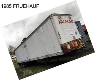 1985 FRUEHAUF