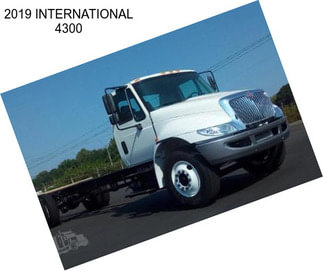 2019 INTERNATIONAL 4300