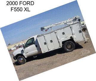 2000 FORD F550 XL