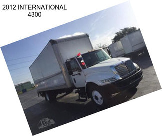 2012 INTERNATIONAL 4300