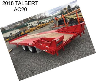 2018 TALBERT AC20