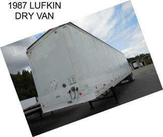 1987 LUFKIN DRY VAN