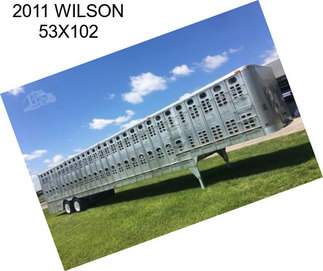 2011 WILSON 53X102