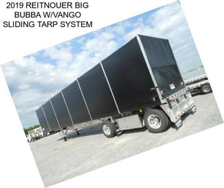 2019 REITNOUER BIG BUBBA W/VANGO SLIDING TARP SYSTEM