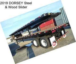 2019 DORSEY Steel & Wood Slider