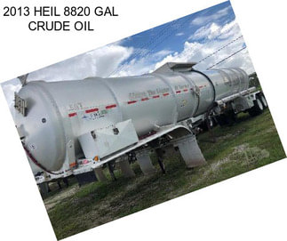 2013 HEIL 8820 GAL CRUDE OIL