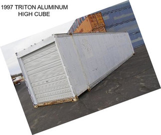 1997 TRITON ALUMINUM HIGH CUBE