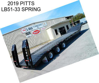 2019 PITTS LB51-33 SPRING