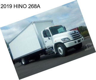 2019 HINO 268A