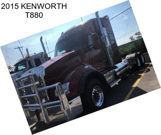 2015 KENWORTH T880