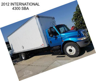 2012 INTERNATIONAL 4300 SBA