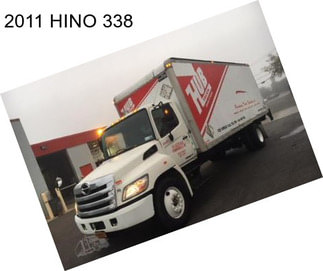 2011 HINO 338