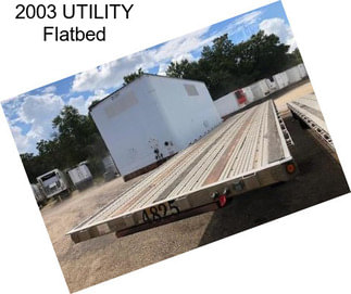 2003 UTILITY Flatbed