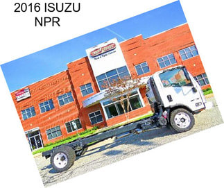 2016 ISUZU NPR