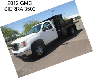2012 GMC SIERRA 3500