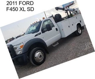 2011 FORD F450 XL SD