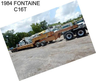 1984 FONTAINE C16T