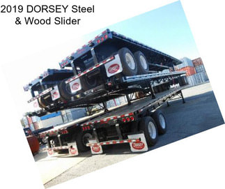 2019 DORSEY Steel & Wood Slider