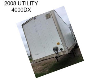 2008 UTILITY 4000DX