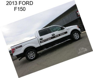 2013 FORD F150