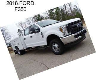 2018 FORD F350