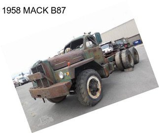 1958 MACK B87