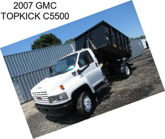 2007 GMC TOPKICK C5500