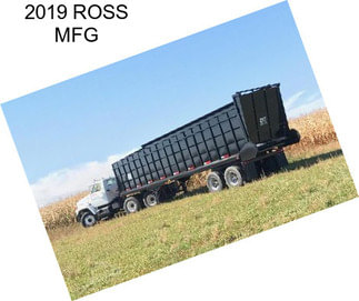 2019 ROSS MFG