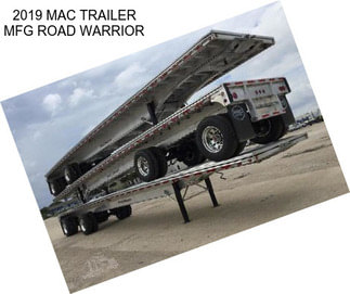 2019 MAC TRAILER MFG ROAD WARRIOR