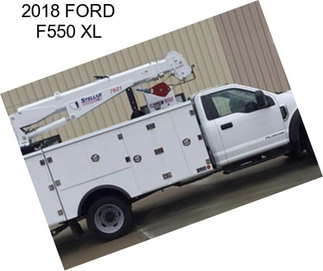 2018 FORD F550 XL