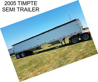 2005 TIMPTE SEMI TRAILER