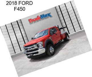 2018 FORD F450