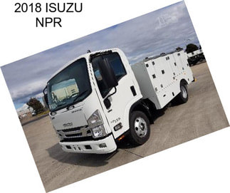 2018 ISUZU NPR