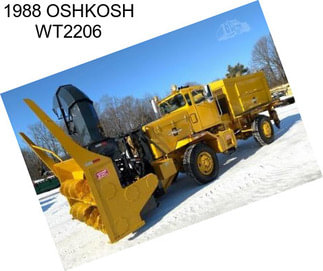 1988 OSHKOSH WT2206