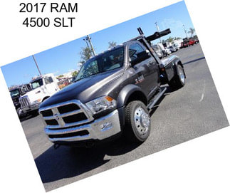 2017 RAM 4500 SLT