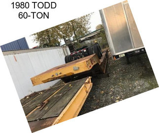 1980 TODD 60-TON