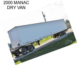 2000 MANAC DRY VAN