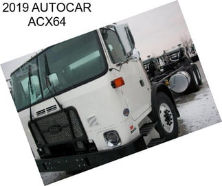 2019 AUTOCAR ACX64