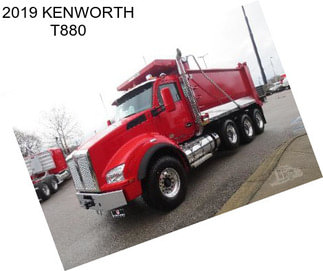 2019 KENWORTH T880