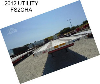 2012 UTILITY FS2CHA