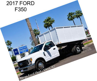 2017 FORD F350
