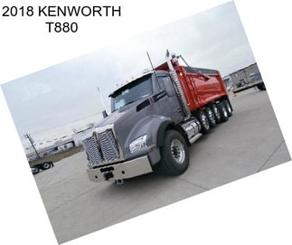 2018 KENWORTH T880